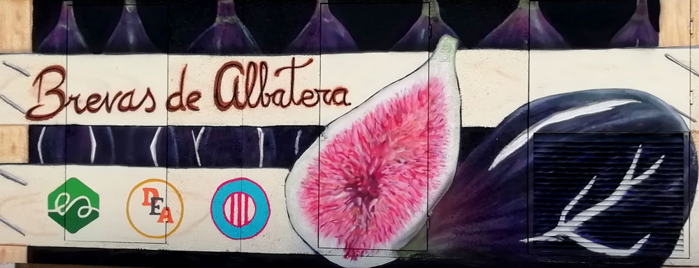 Mural personal brevas de Albatera