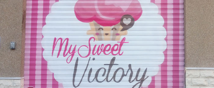 My sweet Victory - decoración persiana